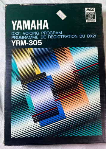 Yamaha yrm 305 dx21 cartuccia - dx21,