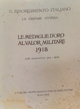 LE MEDAGLIE AL VALOR MILITARE