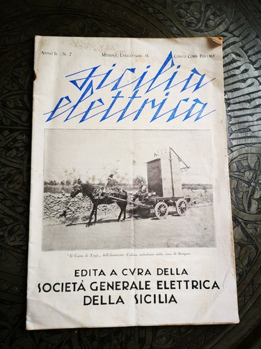 Sicilia elettrica 1931 - elettrica,