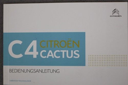 Citroen cactus manuale di - citroen,
