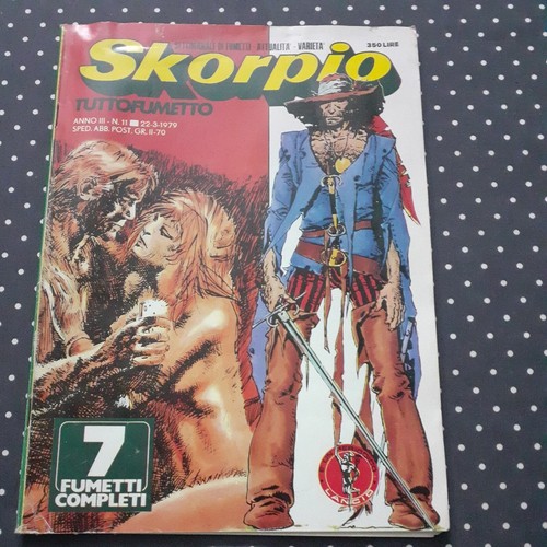 Fumetto skorpio numero 11 - fumetto,