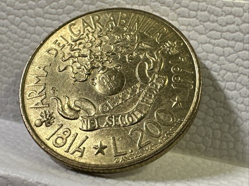 Moneta coin 200 - arma, dei