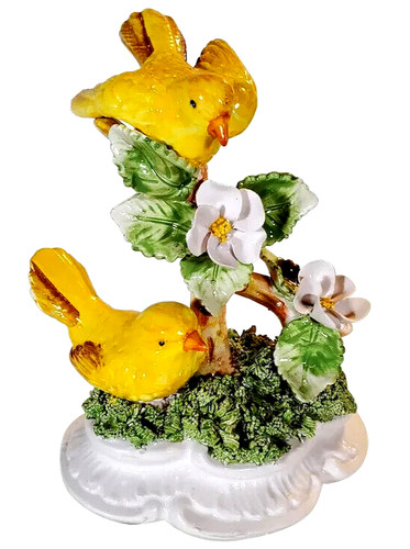 Statuina porcellana canarini - , e