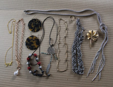 COSTUME GIOIELLI joblot collane orecchini spilla ecc 10 articoli J3