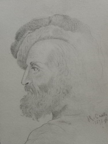 Disegno antico del 800 uomo - disegno, ,