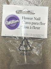 Wilton Chiodo per Fiori con Punta Decorativa, 1Pkg Nuovo con scatola. Ottima aggiunta ai tuoi attrezzi decorativi