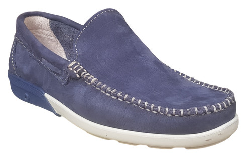 Mocassini uomo pelle nabuk - in,