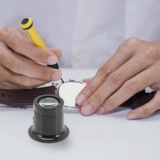 Kit lente di ingrandimento per riparazione orologio lente di ingrandimento montata fornitura manutenzione
