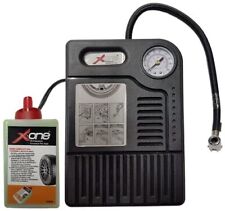 Kit GONFIA e RIPARA FORATURE GOMME RUOTE PNEUMATICI AUTO - LIQUIDO + COMPRESSORE