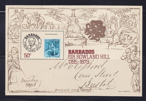 Barbados 1979 rowland hill - rowland,