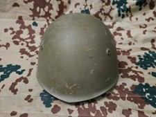ELMETTO Italiano M33 grigio verde RSI marchio - ww2 (C M-8 1°t) tg. 58 (sp.s.)
