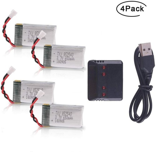 Batteria lipo 650mah con - batteria,