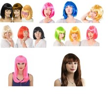 Parrucca Nera Castana Bruna