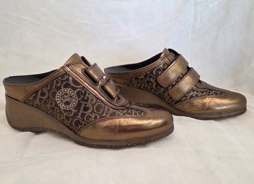 Vintage zoccoli mules per - g.p.,