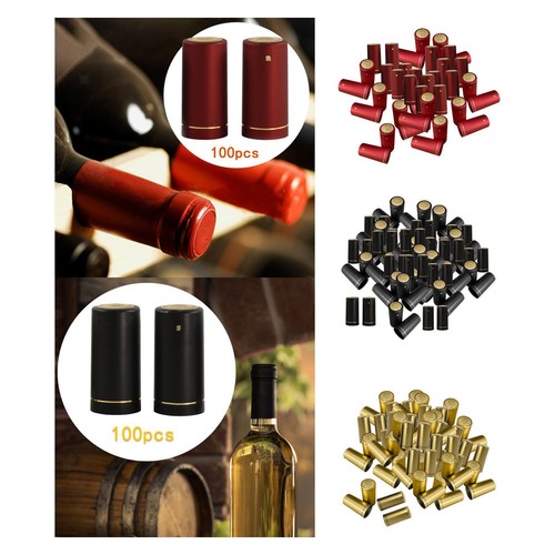 100 capsule termoretraibili