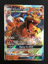 Pokemon Charizard GX 20/147 Burning Shadows Ultra Rare ERROR STAMP OFF CENTER