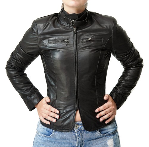 Giacca donna vera - giacca, nero