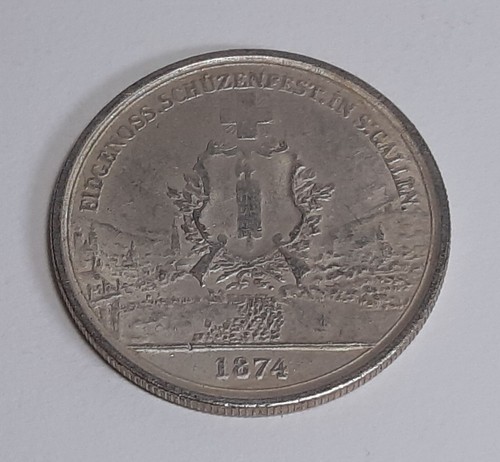 Antica moneta franchi - moneta,