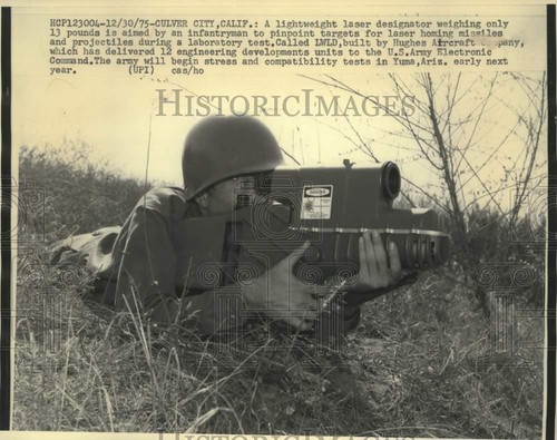 1975 press photo infantryman - 1975,