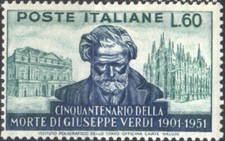 1951 italia repubblica Verdi