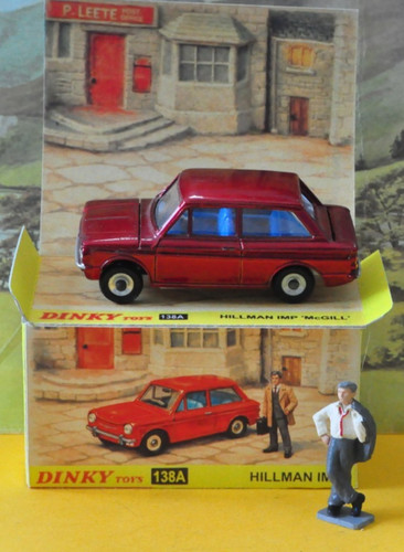 Dinky toys 138a hillman imp - dinky,