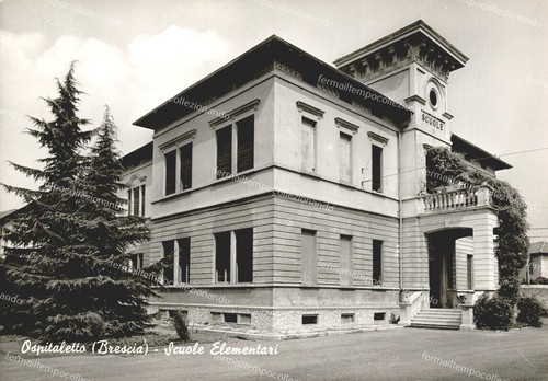 Z932 cartolina ospitaletto - cartolina,