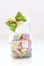 Buste Trasparenti Fondo Quadro, per Alimenti, Sacchetti Con Base, 50 Pz, 10+6X32