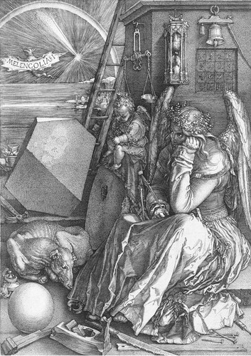 Melancholy albrecht durer - melancholy, by