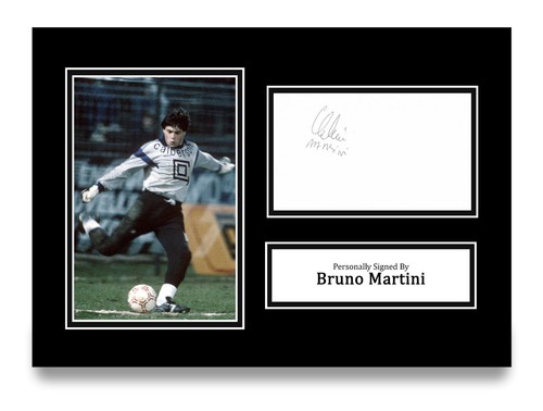 Bruno martini foto firmata - martini, a