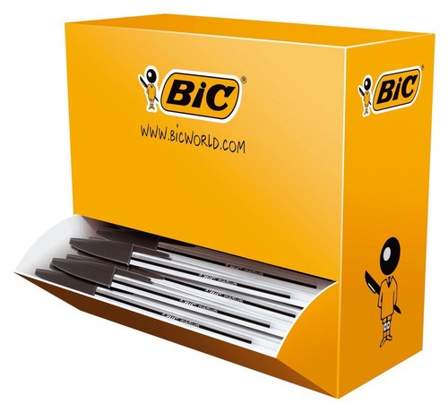 Penne bic nere cristal medie - penne,