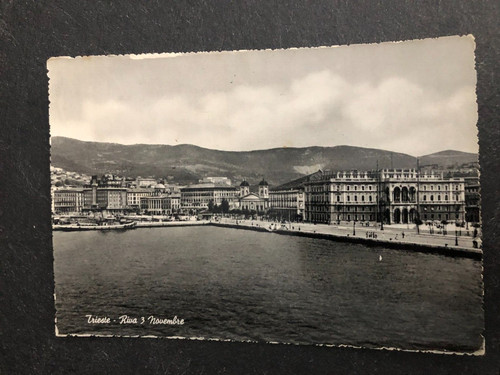 Cartolina bianco nero - cartolina,