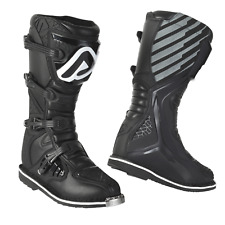 STIVALI PROTETTIVO PROTEZIONE E-TEAM NERO ENDURO OFF ROAD MOTO CROSS TAGLIA 43