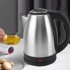 Bollitore  Scalda Bevande Tisane Acqua Calda Elettrico 2L Litri 1500W Acciaio