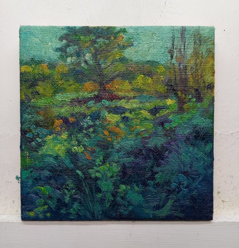 Quadro dipinto paesaggio olio - dipinto,