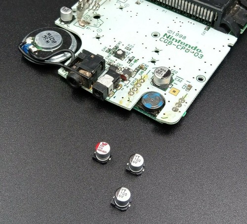 Kit condensateurs nintendo - condensateurs,