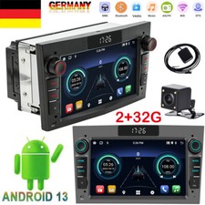Android 13 GPS Navi + Fotocamera per Opel Astra H Corsa Zafira A C D Meriva Autoradio