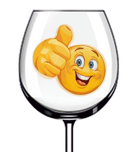 Adesivo vinile emoji sorriso