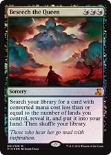 MTG BESEECH THE QUEEN FOIL EXC - SUPPLICARE LA REGINA - FTV - MAGIC