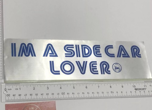 Sidecar lover sticker - i’m,