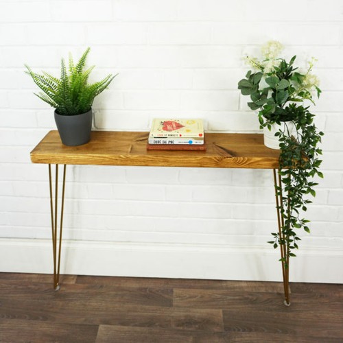 Console side table - console, solid