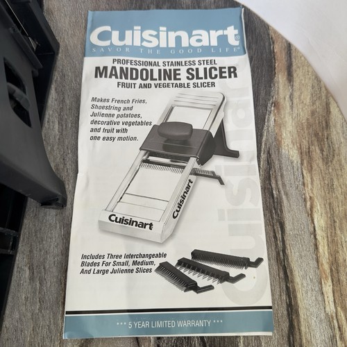 Cuisinart mandolina - cuisinart,