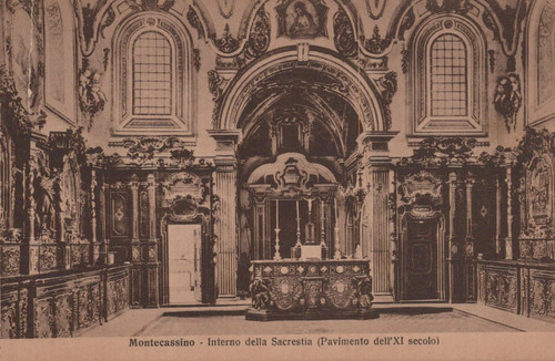 Cartolina montecassino - cartolina,