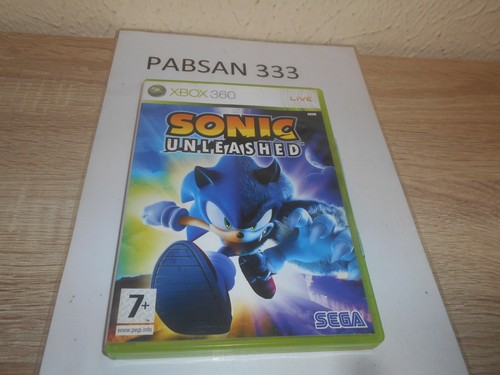 Xbox 360 sonic unleashed - xbox,