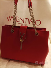 BORSA VALENTINO ROSSA MAI USATA