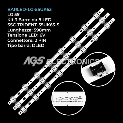 Kit barre strip led tv - strip,
