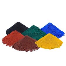 Ossido di Ferro Ossido Minerale per Cemento Colorante Calcestruzzo 500 G.