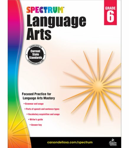 Spectrum language arts grade - spectrum, arts,