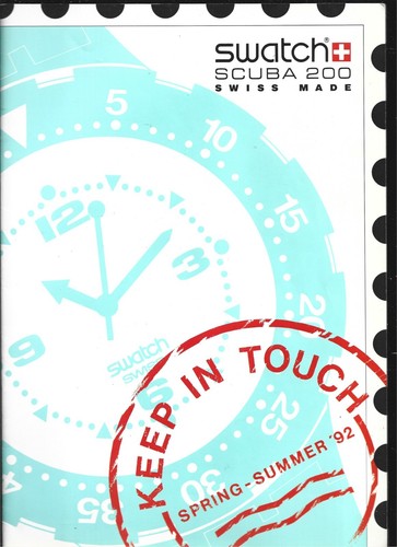 Brochure presentazione swatch - brochure,