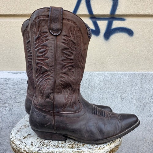 Stivale pelle texano - stivale,