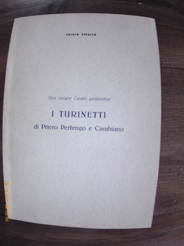 Vitullo turinetti di priero - vitullo,, i